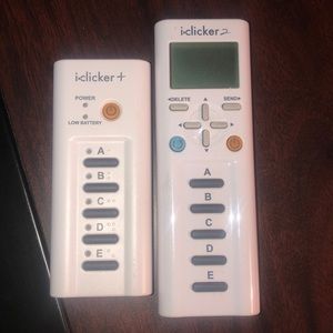 Two i clickers !